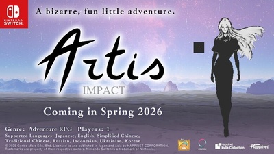 Artis Impact готується до релізу на Nintendo Switch у вересні 2026 року