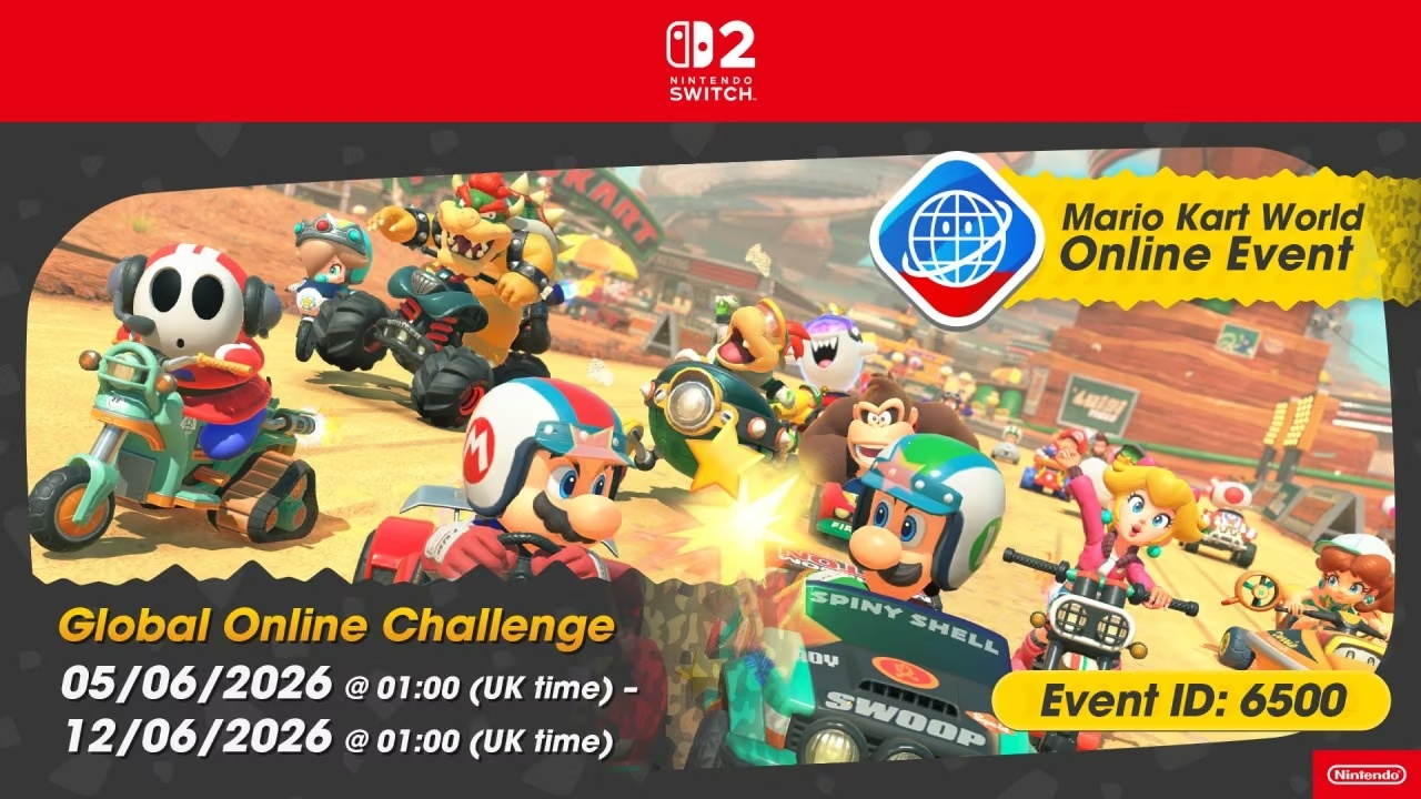 Перший глобальний онлайн-турнір Mario Kart World: готуйтеся до Global Online Challenge!