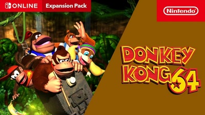 Donkey Kong 64 вже доступна в бібліотеці Nintendo Switch Online