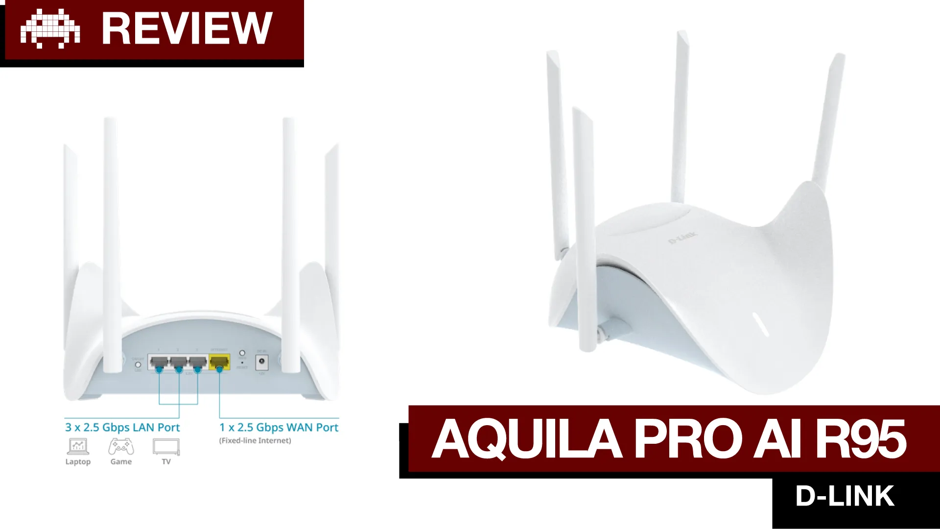 Огляд роутера D-Link Aquila Pro AI R95: Ідеальний Wi-Fi 7 для геймерів