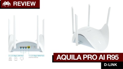 Огляд роутера D-Link Aquila Pro AI R95: Ідеальний Wi-Fi 7 для геймерів
