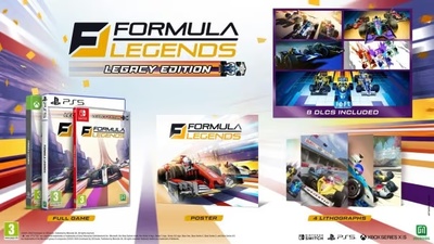 Formula Legends: Legacy Edition — фізичне видання вже у продажу для Switch