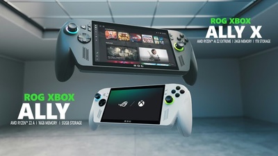 Xbox представили портативну консоль ROG Xbox Ally