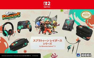 HORI розкриває лінійку аксесуарів Splatoon Raiders для Nintendo Switch 2