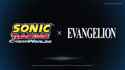 Sonic Racing: CrossWorlds отримає DLC з Ґодзіллою та Євангеліоном