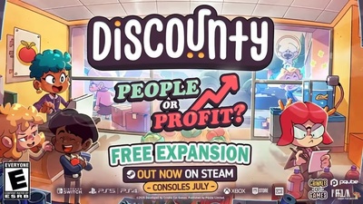 Discounty: безкоштовне оновлення "People or Profit" вийде на Switch у липні