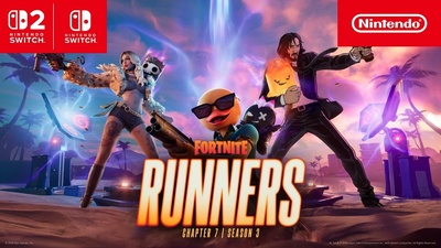 Fortnite: Runners — Трейлер ігроладу 3-го сезону 7-го розділу для Nintendo Switch 2
