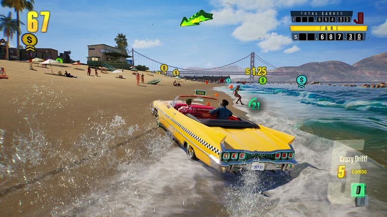 SEGA підтвердила використання генеративного ШІ у створенні Crazy Taxi: World Tour