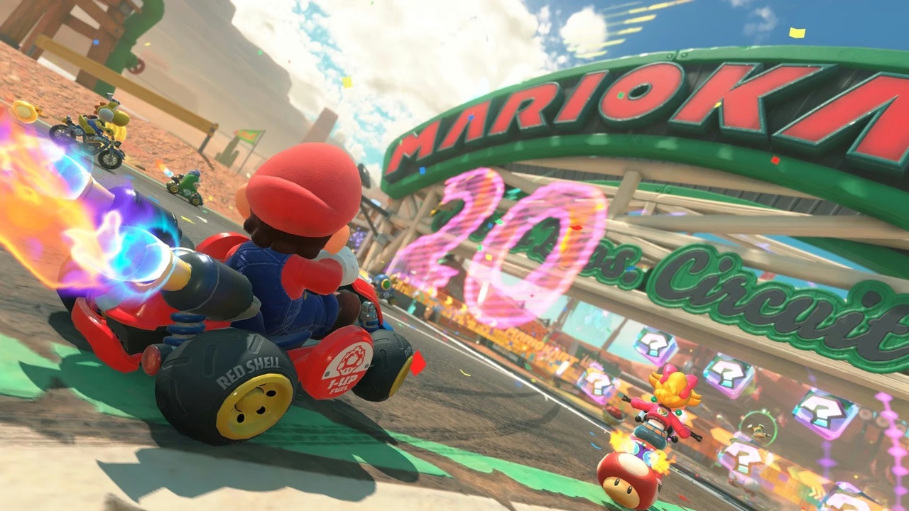 Більше музики з Mario Kart World з’явилося в Nintendo Music