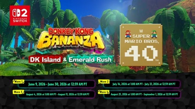 Donkey Kong Bananza отримає DLC до 40-річчя Super Mario Bros.