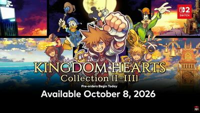 Kingdom Hearts I, II, III та IV вийдуть на Nintendo Switch 2