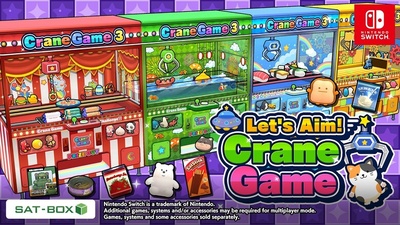 Анонсовано Let’s Aim! Crane Game для Nintendo Switch