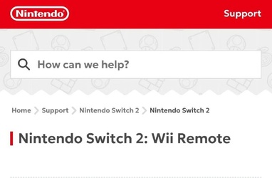 Nintendo випадково згадала Wii Remote для Nintendo Switch 2