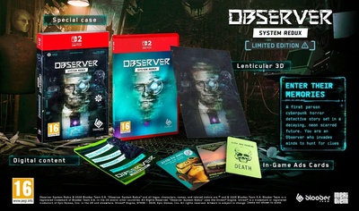 Observer: System Redux отримає фізичне видання для Nintendo Switch 2