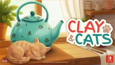 Clay&Cats: Затишна головоломка про котів уже доступна на Switch