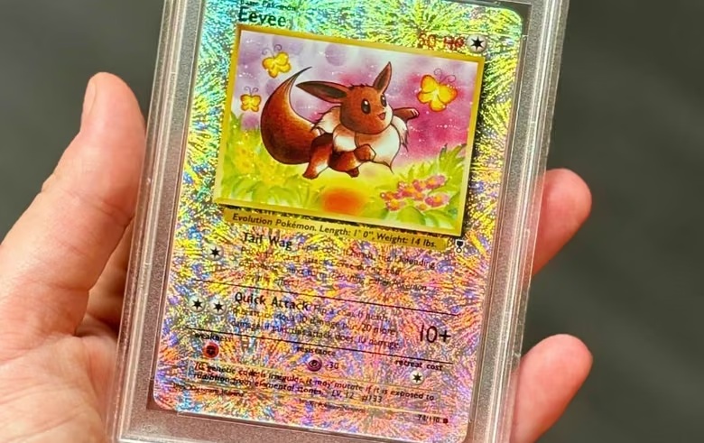 Рідкісну картку Pokémon TCG з Іві продали за рекордні $66 000
