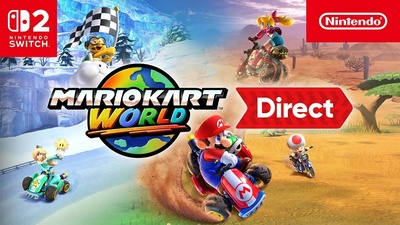 Mario Kart World Direct: початок сьогодні о 16:00