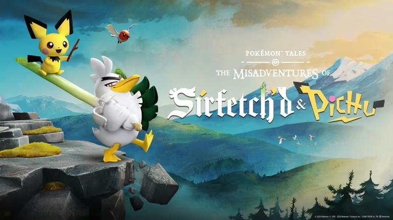 Покемони та Aardman: нові деталі мультфільму про Sirfetch’d та Pichu