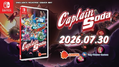 Captain Soda вийшла на Switch: Бульбашковий драйв та фізичні копії