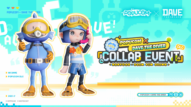 POPUCOM x Dave the Diver: Безкоштовний кросовер вже доступний на Switch