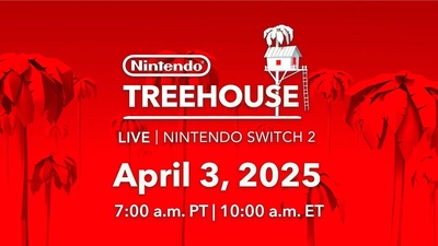 Сьогодні о 17:00: Трансляція Nintendo Treehouse про ігри на Switch 2