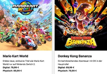 Ціни на ігри для Nintendo Switch 2 зростуть на 10 євро