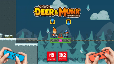 WACKY! DEER & MUNK ADVENTURE вже доступна на Nintendo Switch