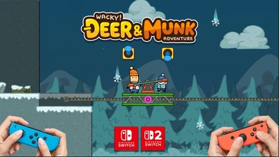 WACKY! DEER & MUNK ADVENTURE вже доступна на Nintendo Switch