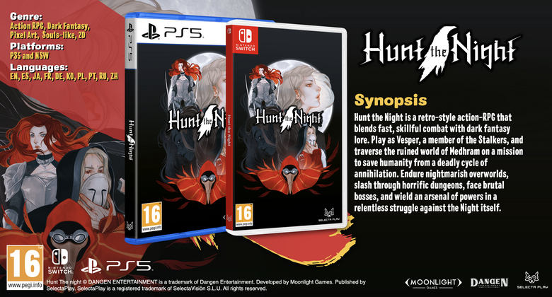 Hunt the Night тепер доступна на фізичних носіях для Switch