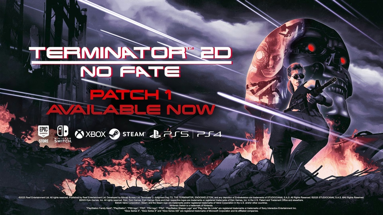 Terminator 2D: No Fate отримала масштабне оновлення на Nintendo Switch