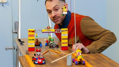 Ентузіаст відтворив перегони Mario Kart у реальному житті