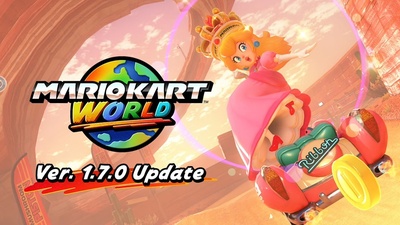 Mario Kart World отримала оновлення 1.7.0: нові траси та стікери