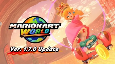 Mario Kart World отримала оновлення 1.7.0: нові траси та стікери