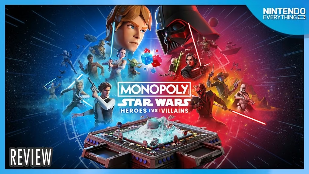 Огляд Monopoly Star Wars: Heroes vs. Villains для Switch та Switch 2