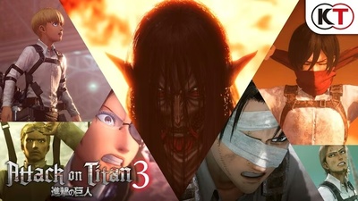 Новий трейлер Attack on Titan 3 демонструє персонажів та кастомізацію
