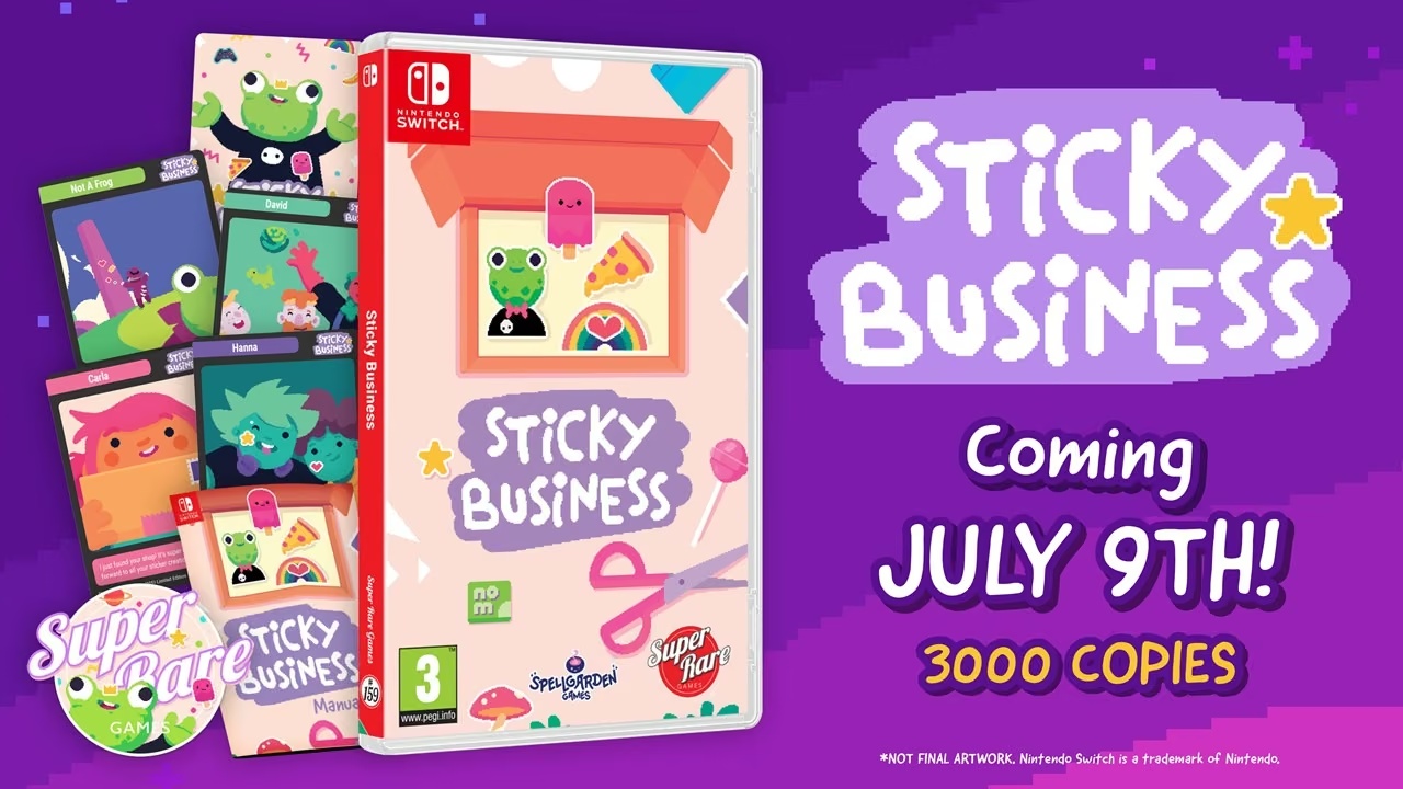 Sticky Business отримає фізичне видання для Nintendo Switch