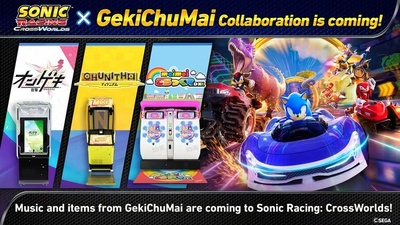 Колаборація ритм-ігор Sega та Sonic Racing вже у грі