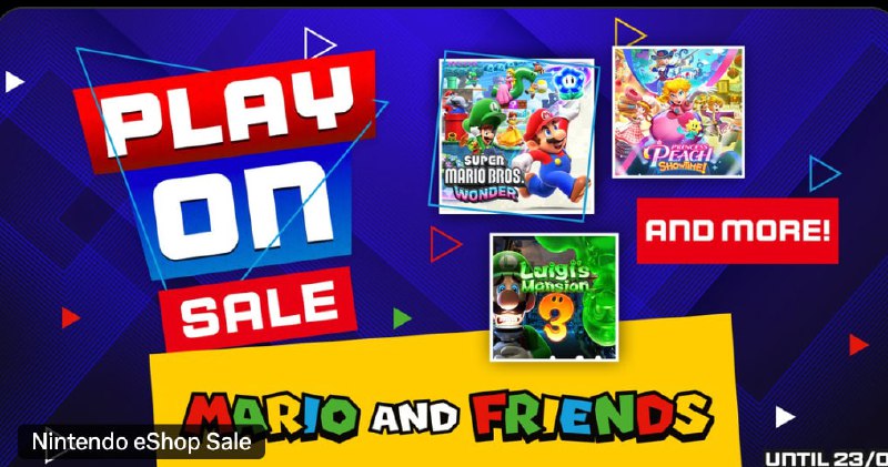 Знижки до дня MAR10 в Nintendo eShop: Маріо та друзі дешевше