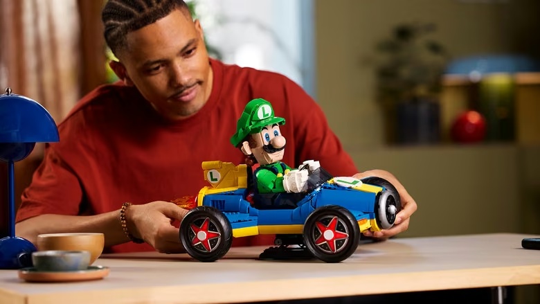 LEGO Mario Kart: Анонсовано масштабний набір з Луїджі та його картом Mach 8