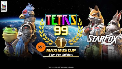 Анонсовано 55-й MAXIMUS CUP у Tetris 99 з темою Star Fox