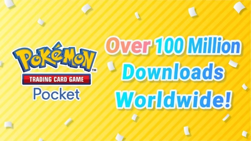 Pokémon TCG Pocket перетнула позначку у 100 млн завантажень