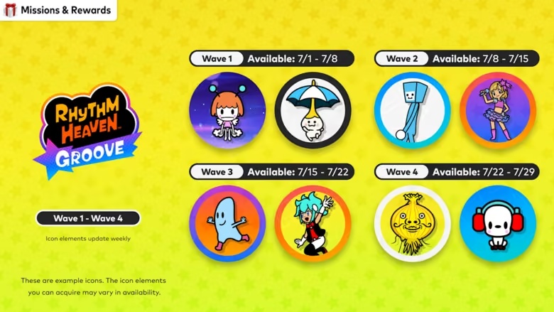 Нові іконки Rhythm Heaven Groove доступні у Switch Online