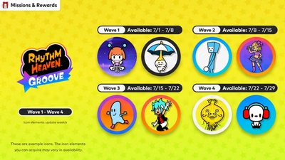 Нові іконки Rhythm Heaven Groove доступні у Switch Online