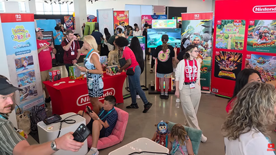 Віртуальна екскурсія стендом Nintendo на Sweet Suite 2026