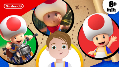 Розваги від Play Nintendo: полювання на Тоадів для дітей