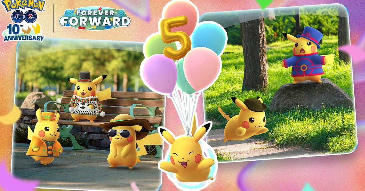 Спеціальна ювілейна подія Пікачу в Pokémon Go