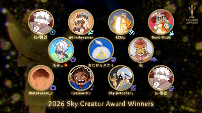 Підсумки Sky Creator Awards 2026 у грі Sky: Children of the Light