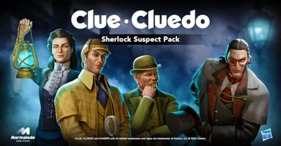Доповнення Sherlock Suspect Pack для CLUE/CLUEDO вийшло на Switch