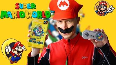 Огляд Super Mario World від каналу Батько Грає