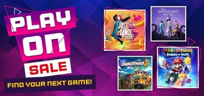 Знижки Play On в eShop та бонуси за підписку Nintendo Switch Online